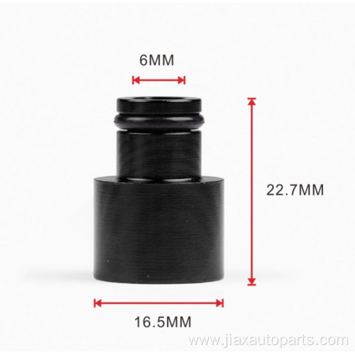 Machining services wholesale fuel injector top hat adapters